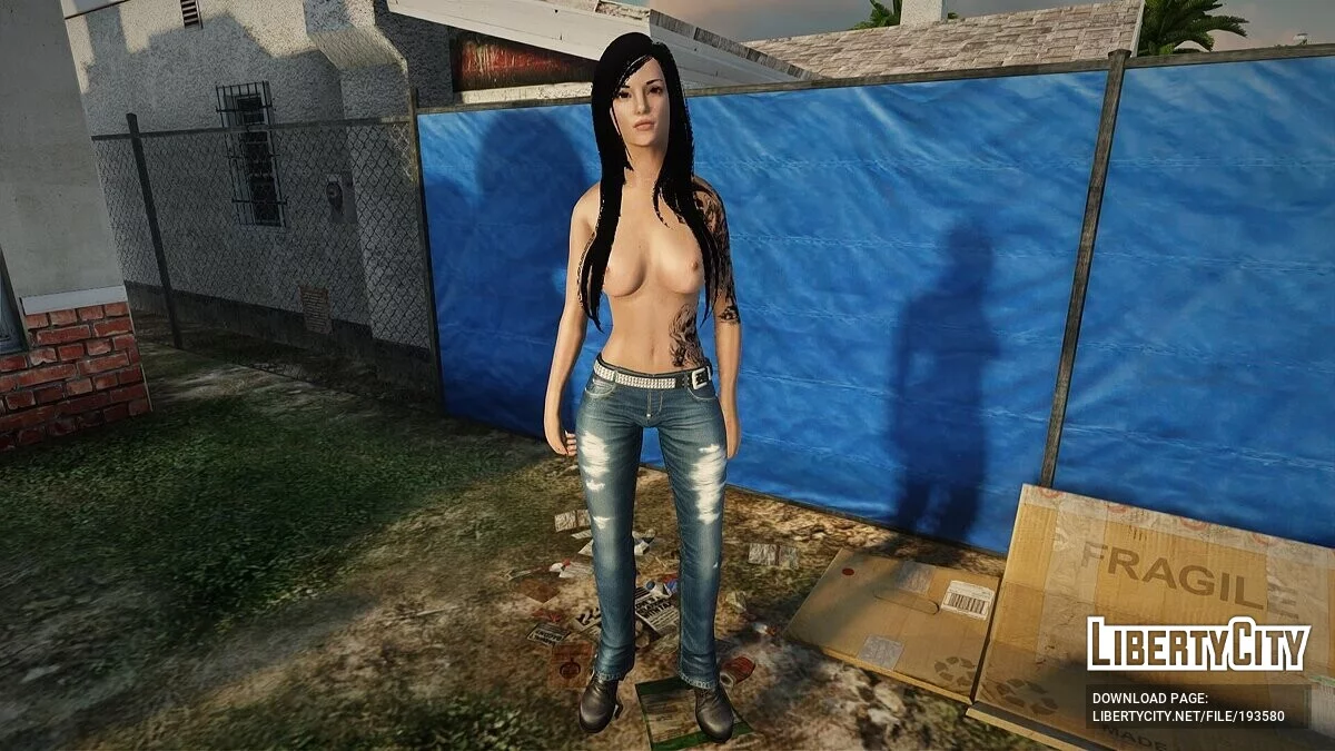 Монки горячая и повседневной одежде / GTA San Andreas