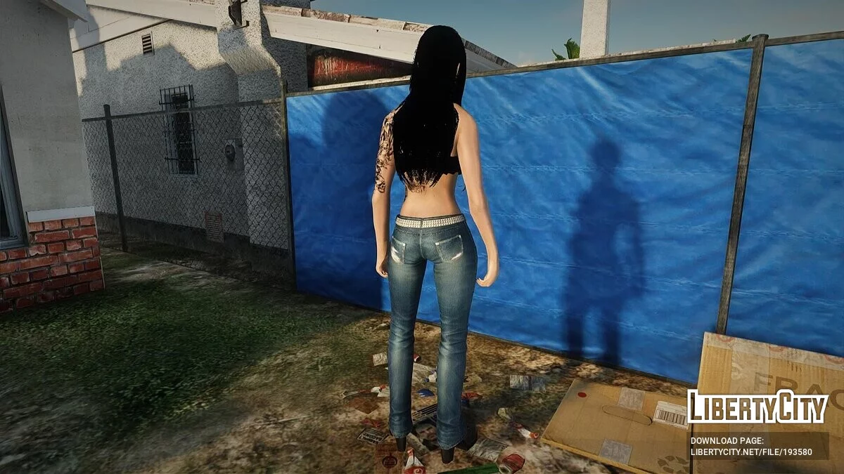 Монки горячая и повседневной одежде / GTA San Andreas