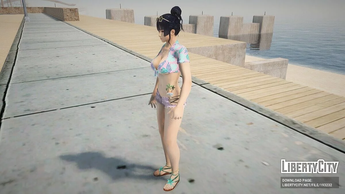 Ниотенгу в сексуальном наряде / GTA San Andreas