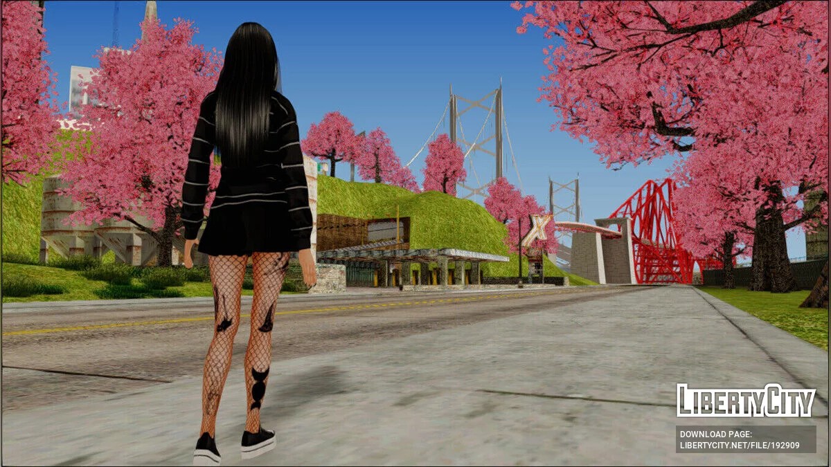 Офелия Брансон из Sims 4 / GTA San Andreas
