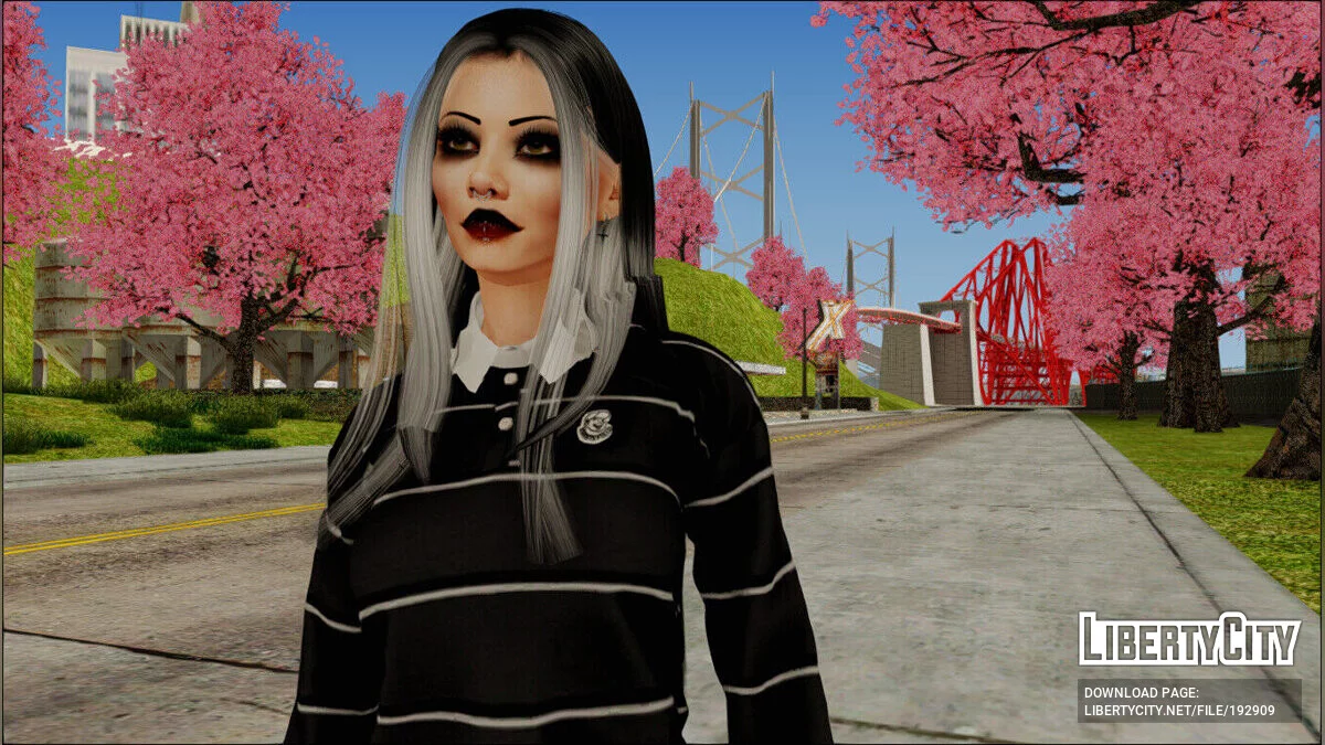 Офелия Брансон из Sims 4 / GTA San Andreas