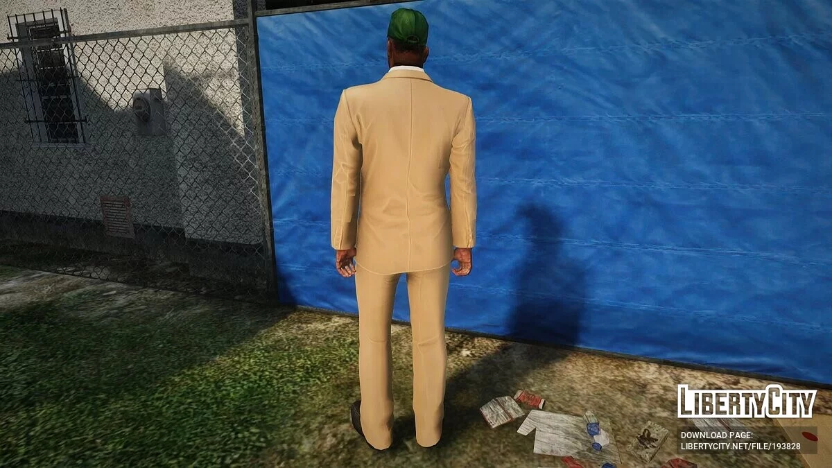 Свит в наряде из DLC Casino & Resort / GTA San Andreas