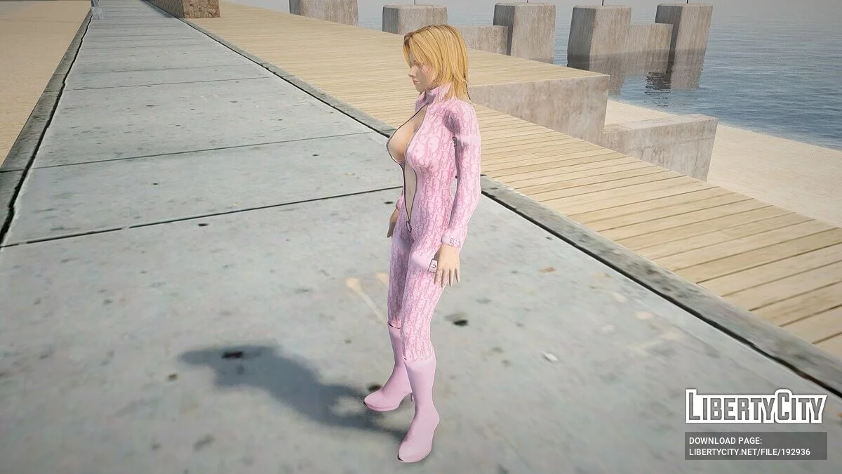 Тина Армстронг в комбинезоне / GTA San Andreas