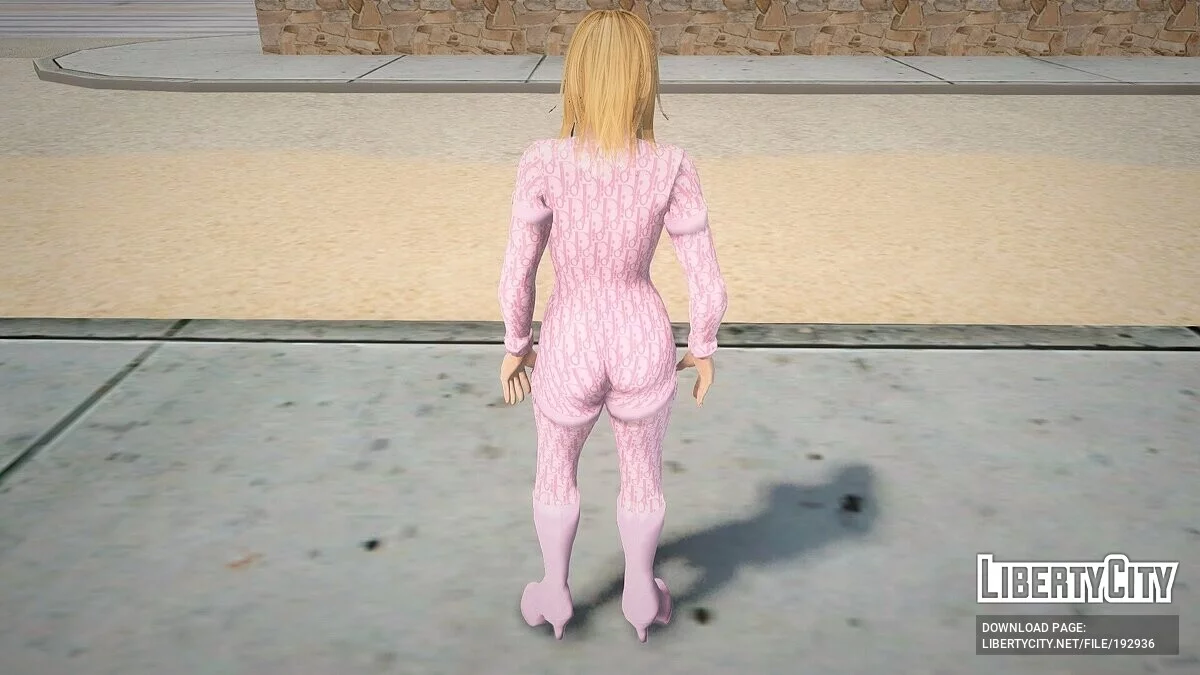 Тина Армстронг в комбинезоне / GTA San Andreas