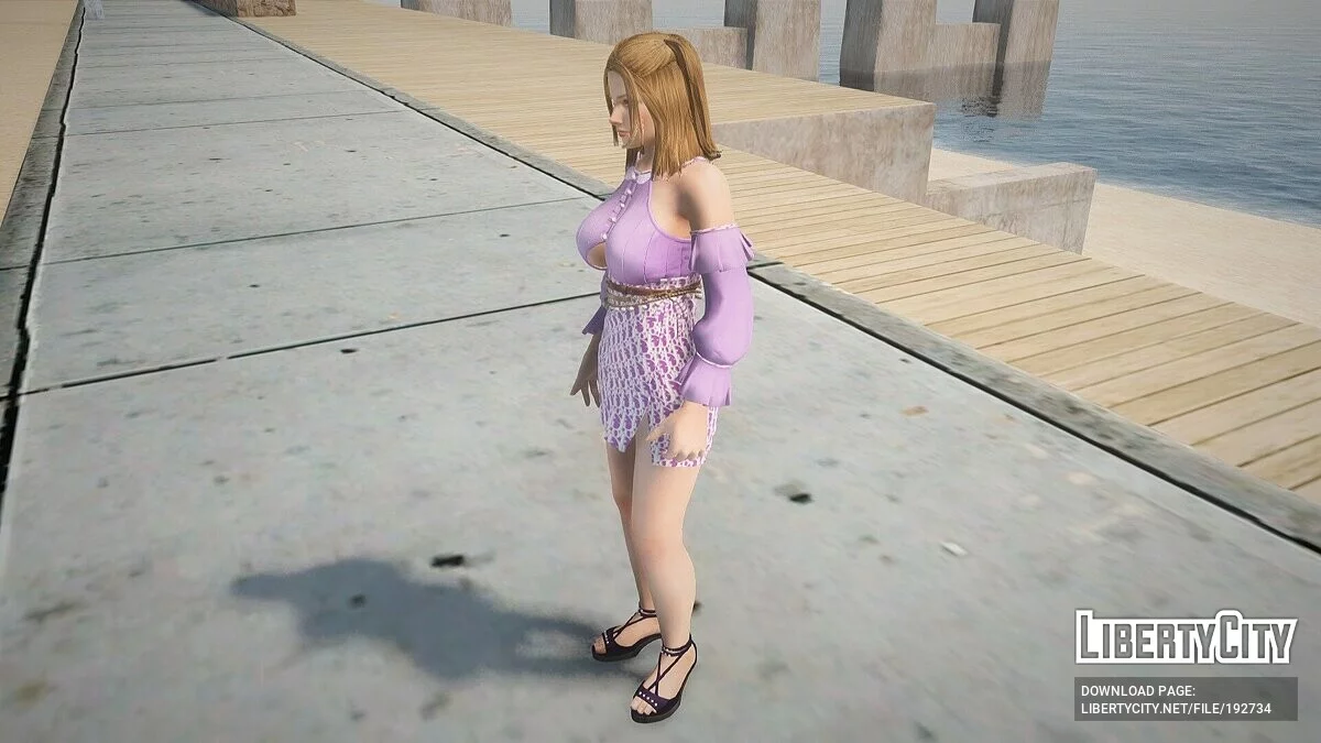 Тина Армстронг в сексуальном наряде диор / GTA San Andreas