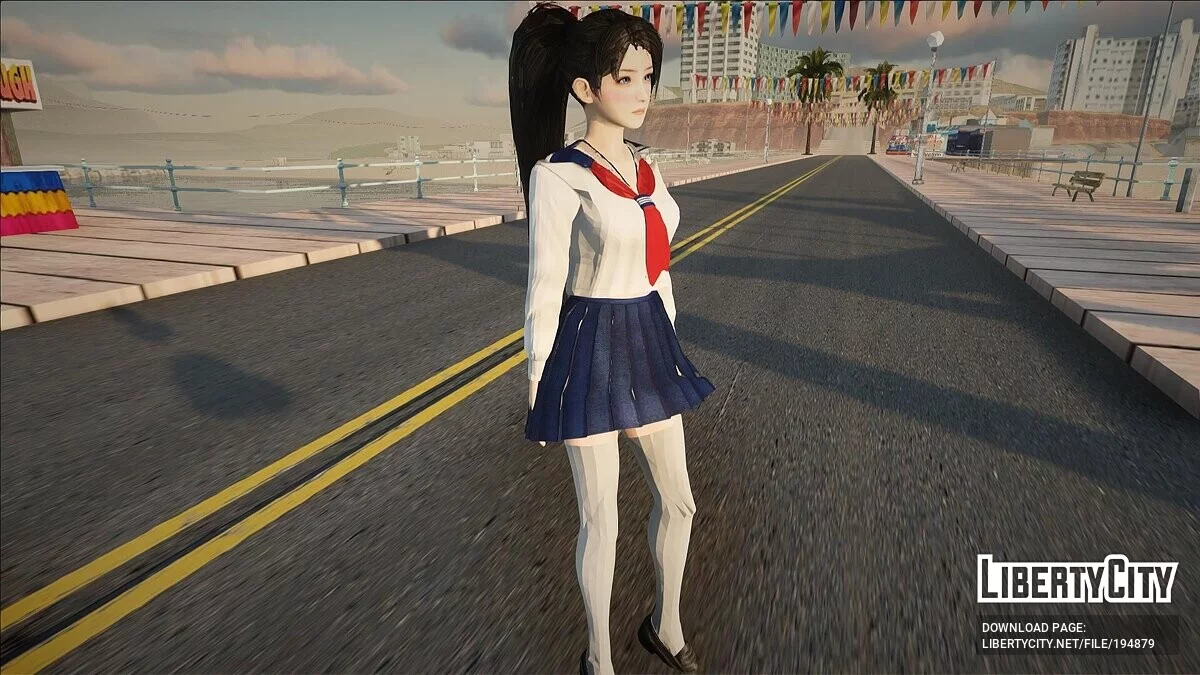 Девушка в униформе / GTA San Andreas
