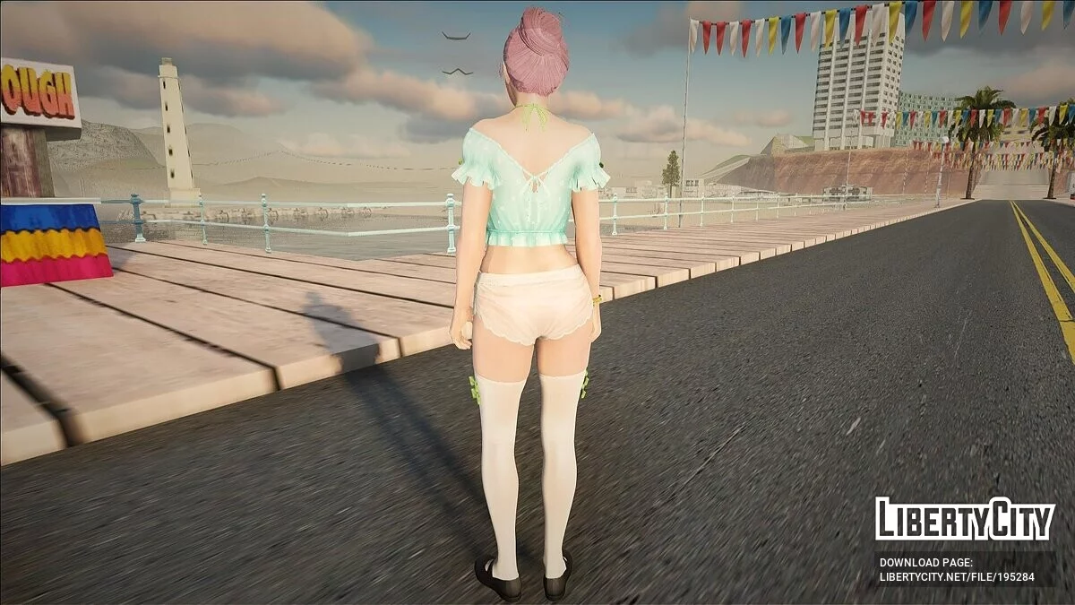 Элис в сексуальном наряде / GTA San Andreas