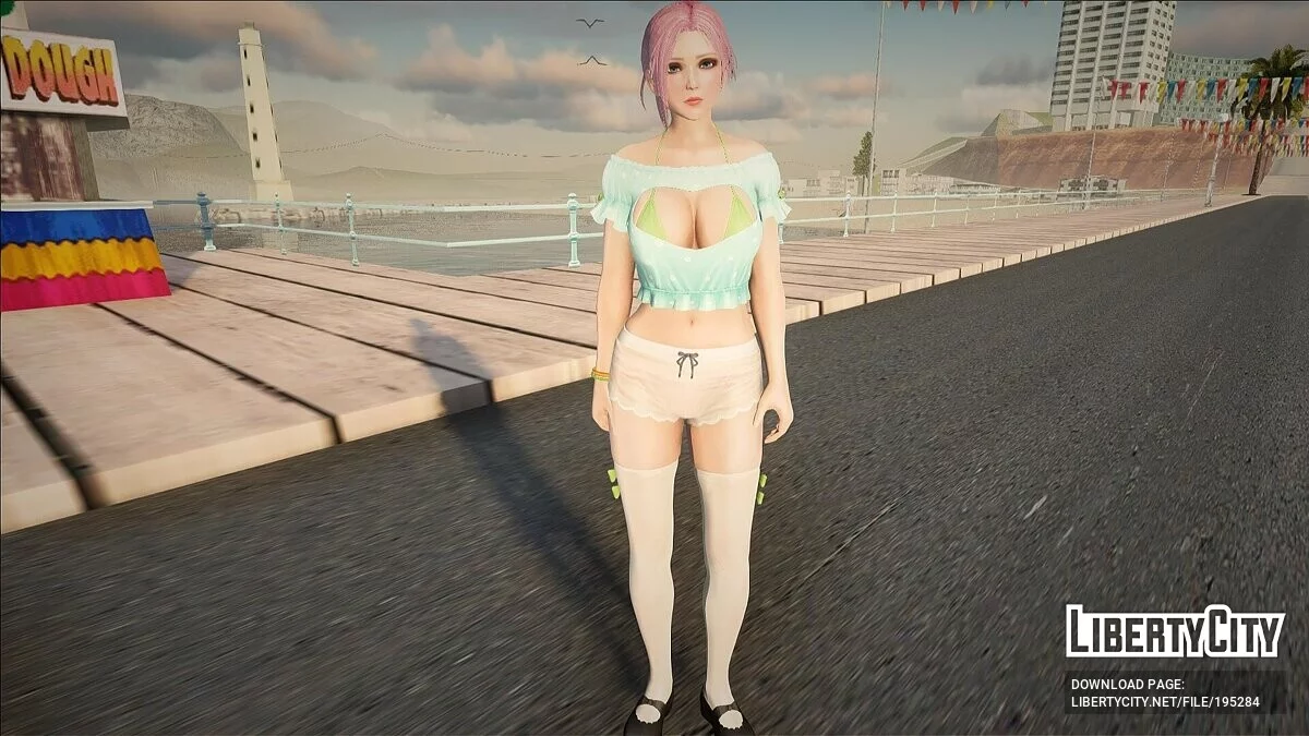 Элис в сексуальном наряде / GTA San Andreas