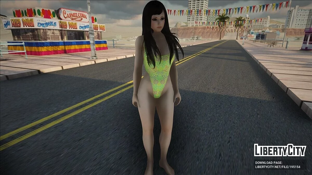 Кокоро в купальнике Луи Виттон / GTA San Andreas