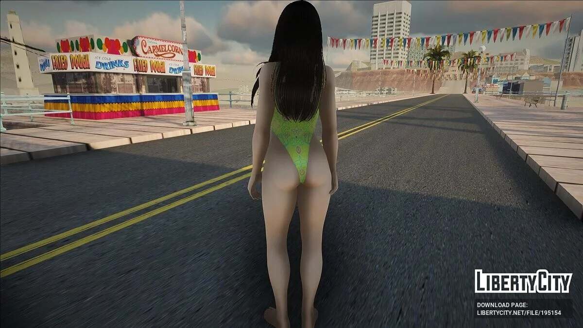 Кокоро в купальнике Луи Виттон / GTA San Andreas