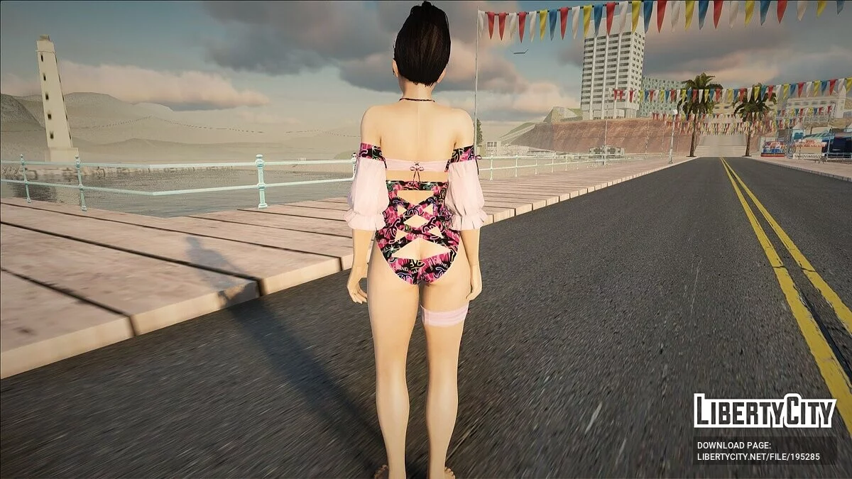 Кокоро в купальнике Шанель / GTA San Andreas