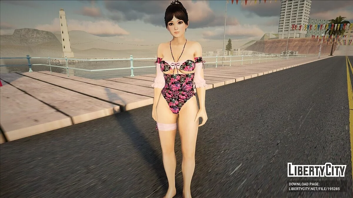 Кокоро в купальнике Шанель / GTA San Andreas