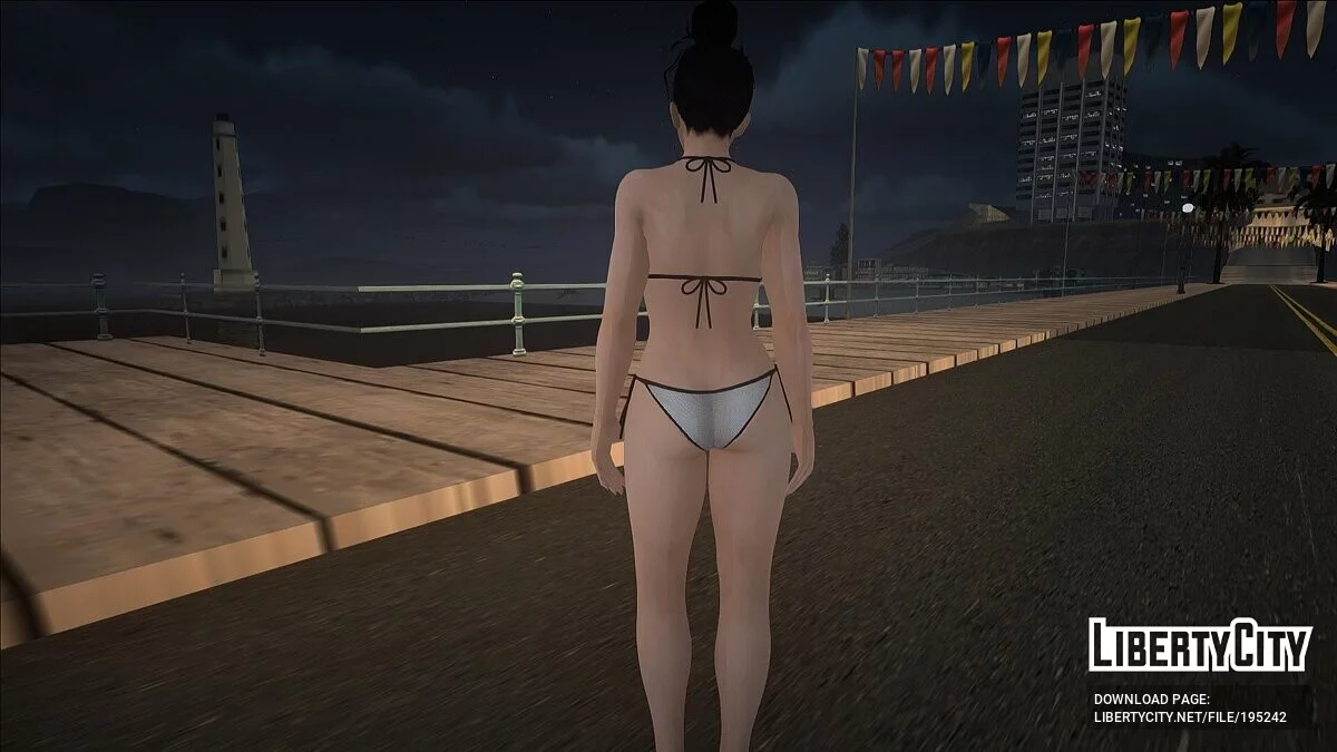 Ниотенгу в сексуальном купальнике / GTA San Andreas