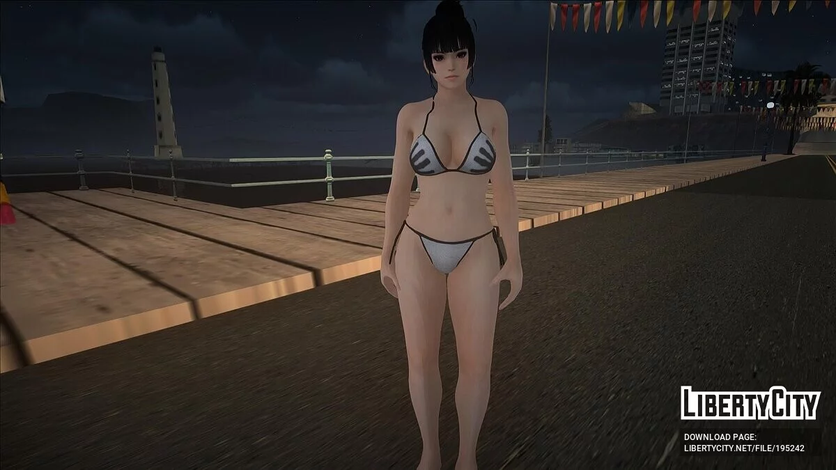 Ниотенгу в сексуальном купальнике / GTA San Andreas