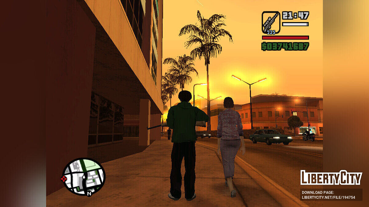 Скачать Сара Лэмб (миссис Лэмб) из игры Manhunt 2 для GTA San Andreas