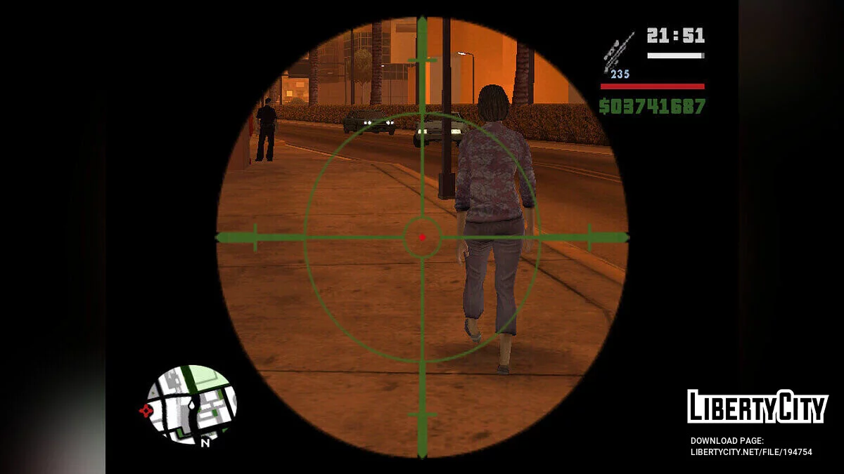 Сара Лэмб (миссис Лэмб) из игры Manhunt 2 / GTA San Andreas