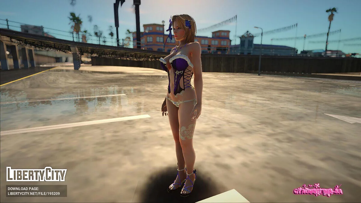 Тина Армстронг Jewel Lapis Lazuli / GTA San Andreas