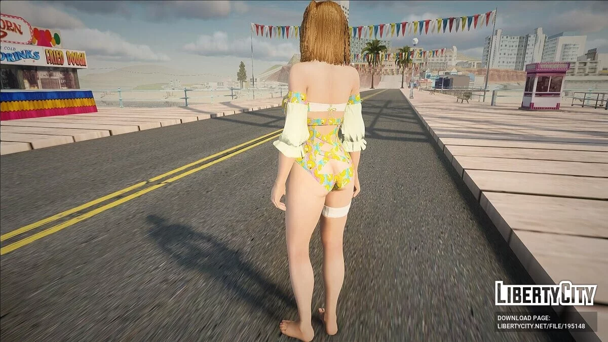 Тина Армстронг в купальнике / GTA San Andreas