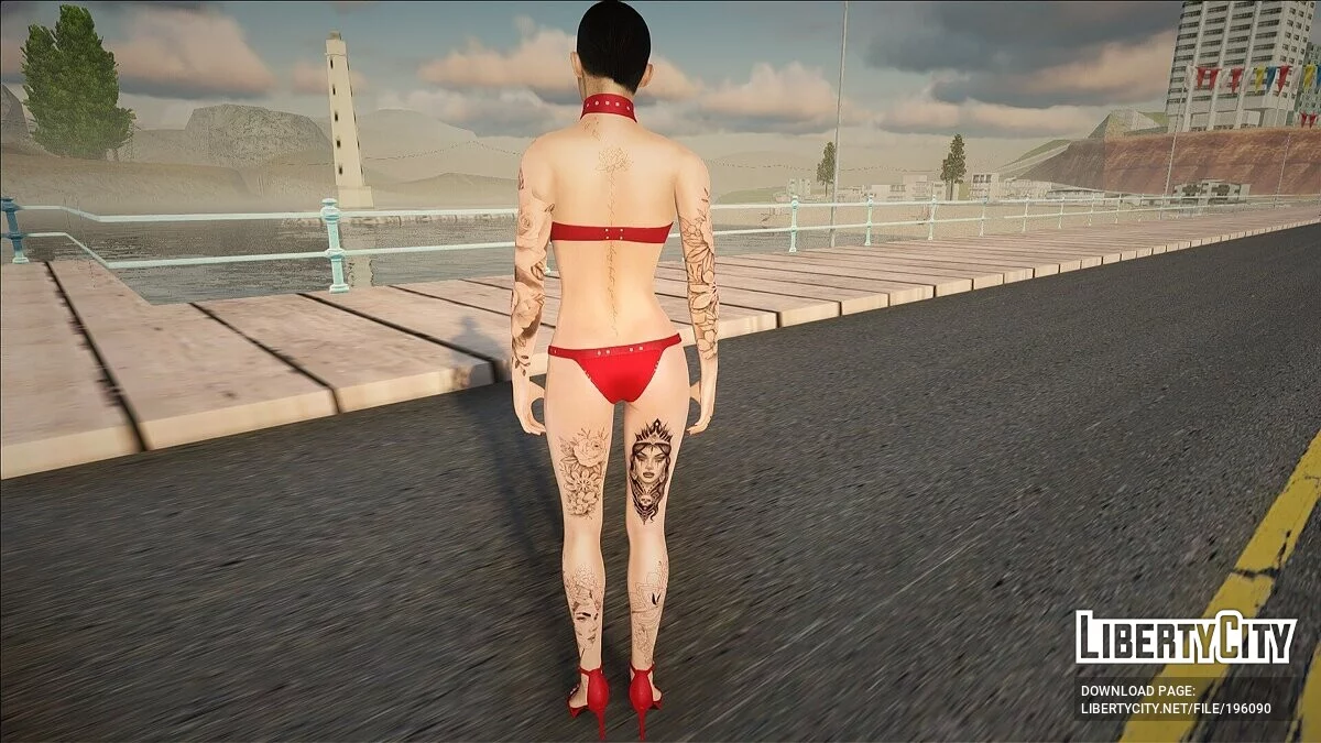 Ада - стриптизерша / GTA San Andreas