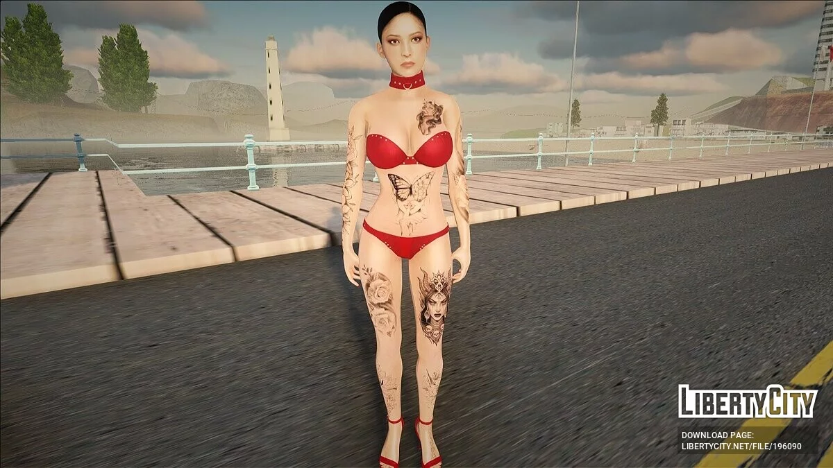 Ада - стриптизерша / GTA San Andreas