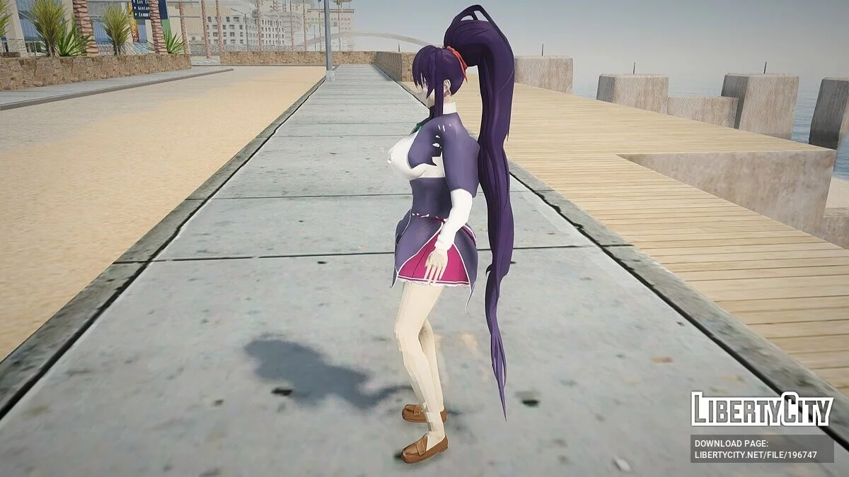 Акэно Химэдзима из High School DxD / GTA San Andreas