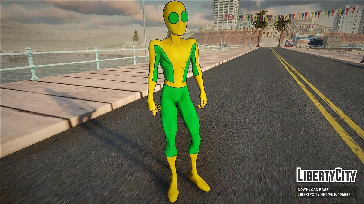 Arachno-Man из Ultimate Spider-Man 2005 / GTA San Andreas