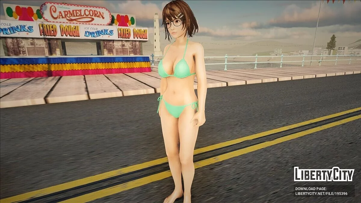 Цукуши в купальнике / GTA San Andreas