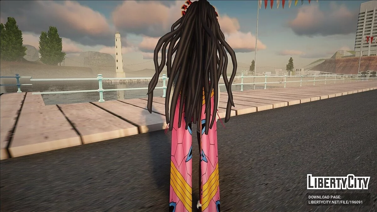 Даки из Kimetsu no Yaiba / GTA San Andreas