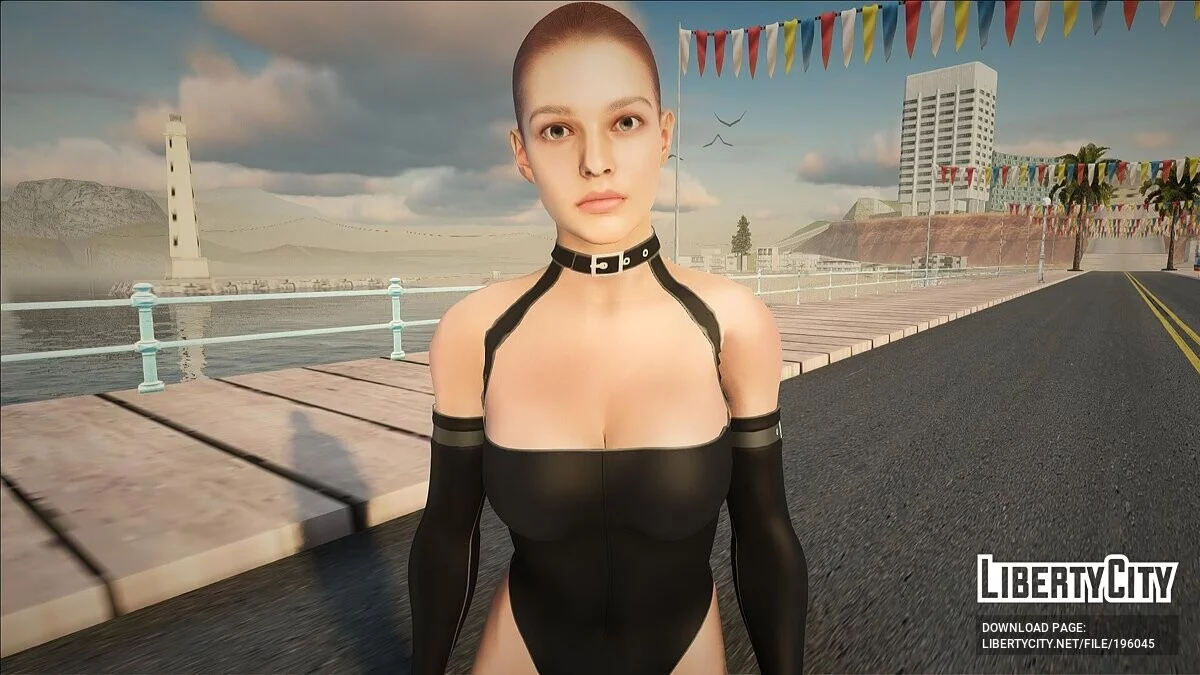 Джилл в сексуальном наряде / GTA San Andreas