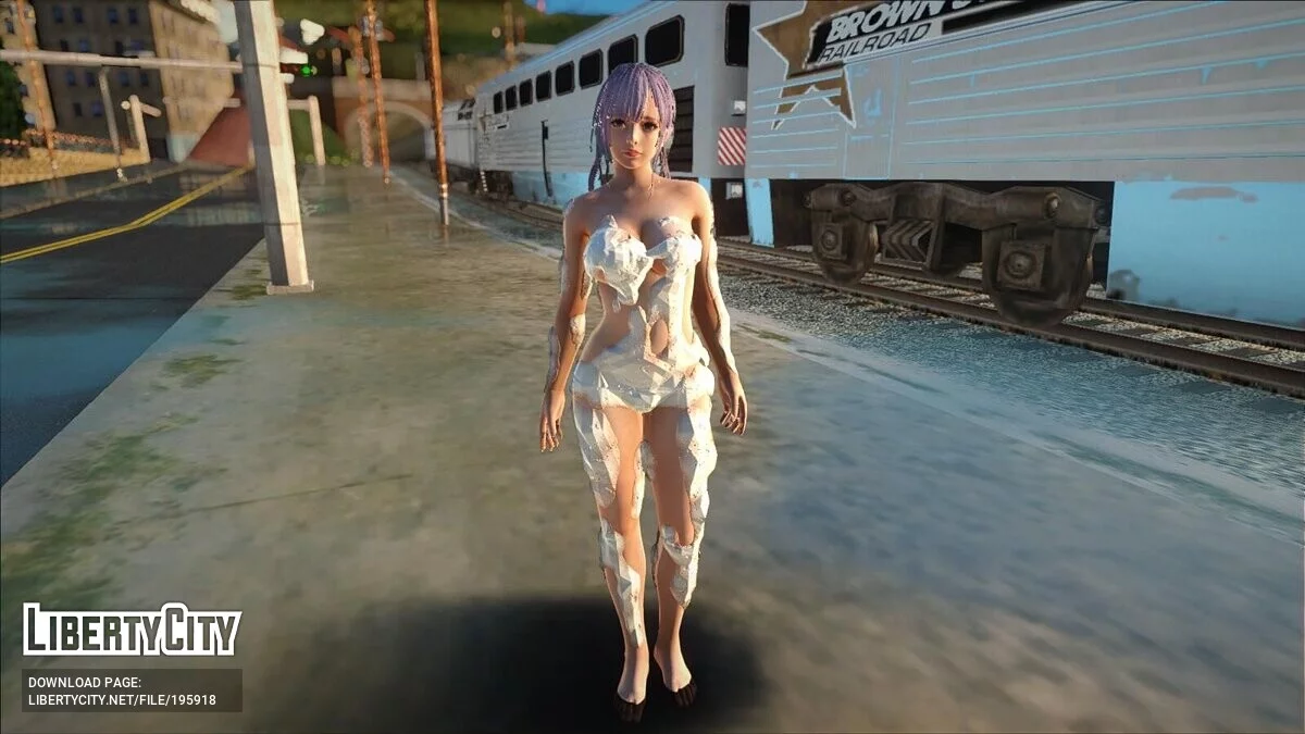 Фиона в пене / GTA San Andreas