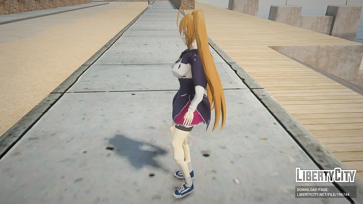 Ирина Сидо из High School DxD / GTA San Andreas