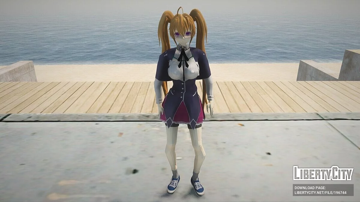 Ирина Сидо из High School DxD / GTA San Andreas