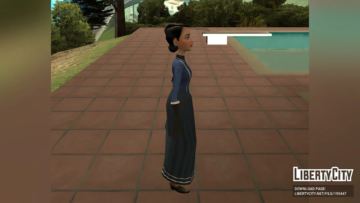 Эдна Стрикленд (1876 год) из Back to the Future: The Game / GTA San Andreas