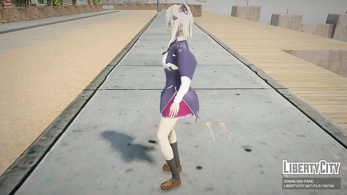 Конэко Тодзё из High School DxD / GTA San Andreas