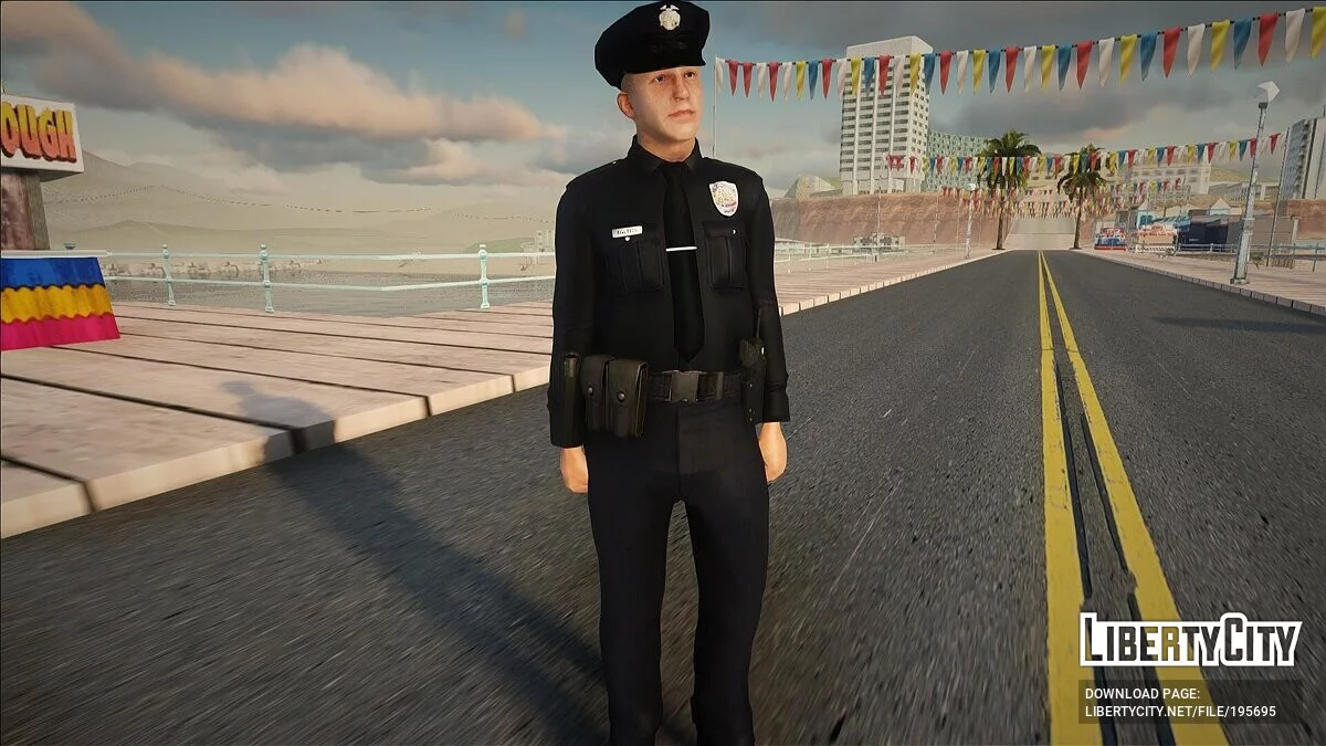LAPD в летней форме / GTA San Andreas