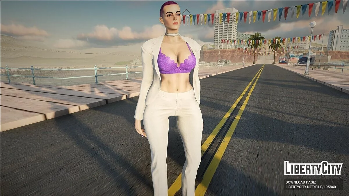 Манон из Street Fighter / GTA San Andreas