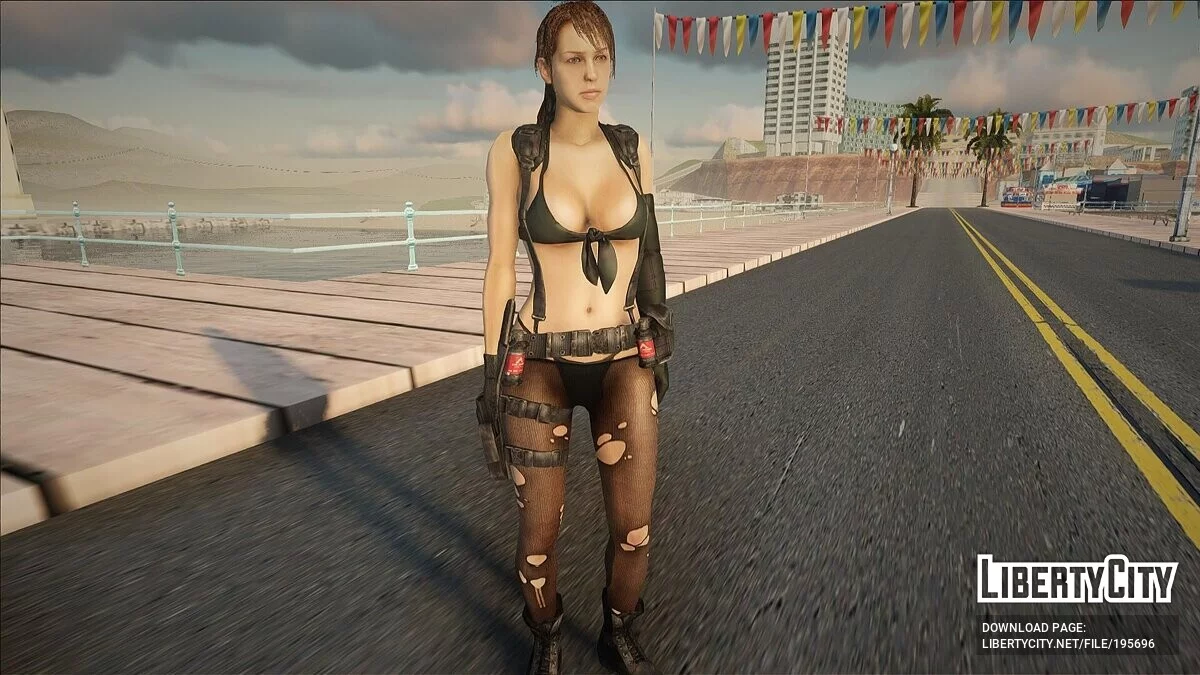 Молчунья из Metal Gear / GTA San Andreas