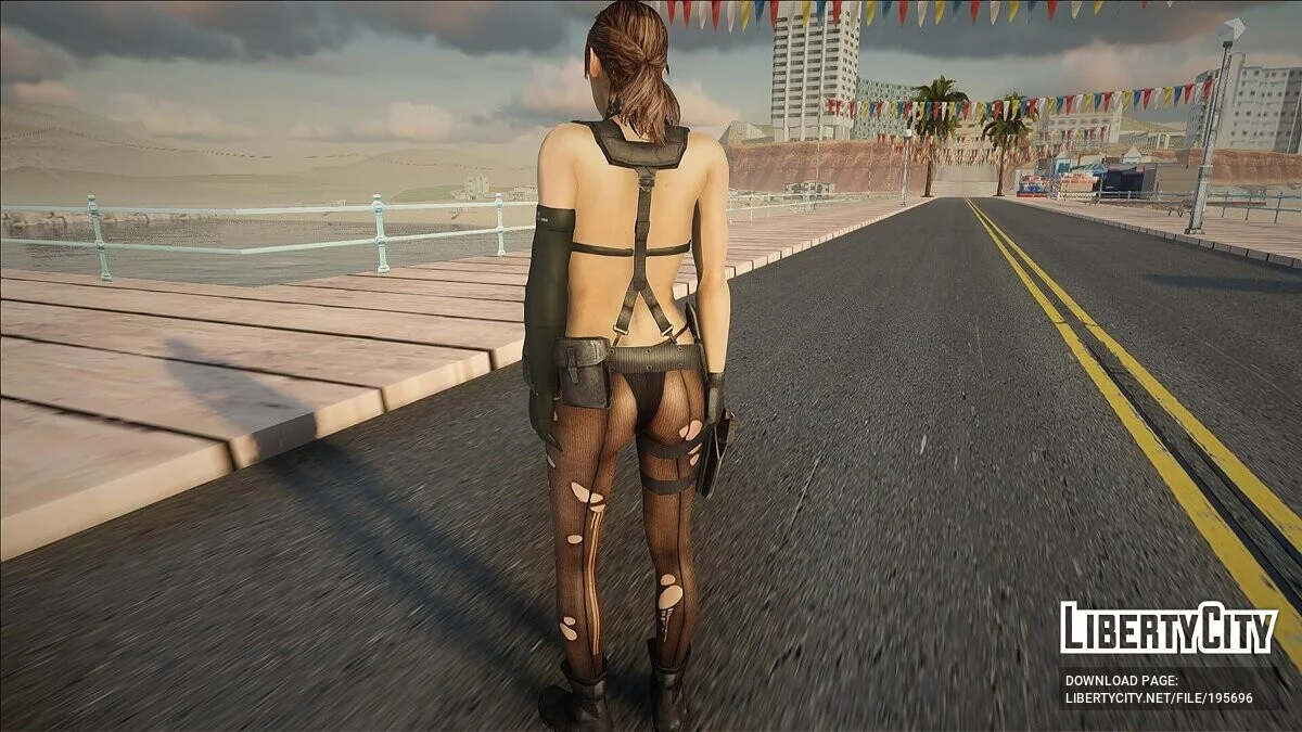 Молчунья из Metal Gear / GTA San Andreas