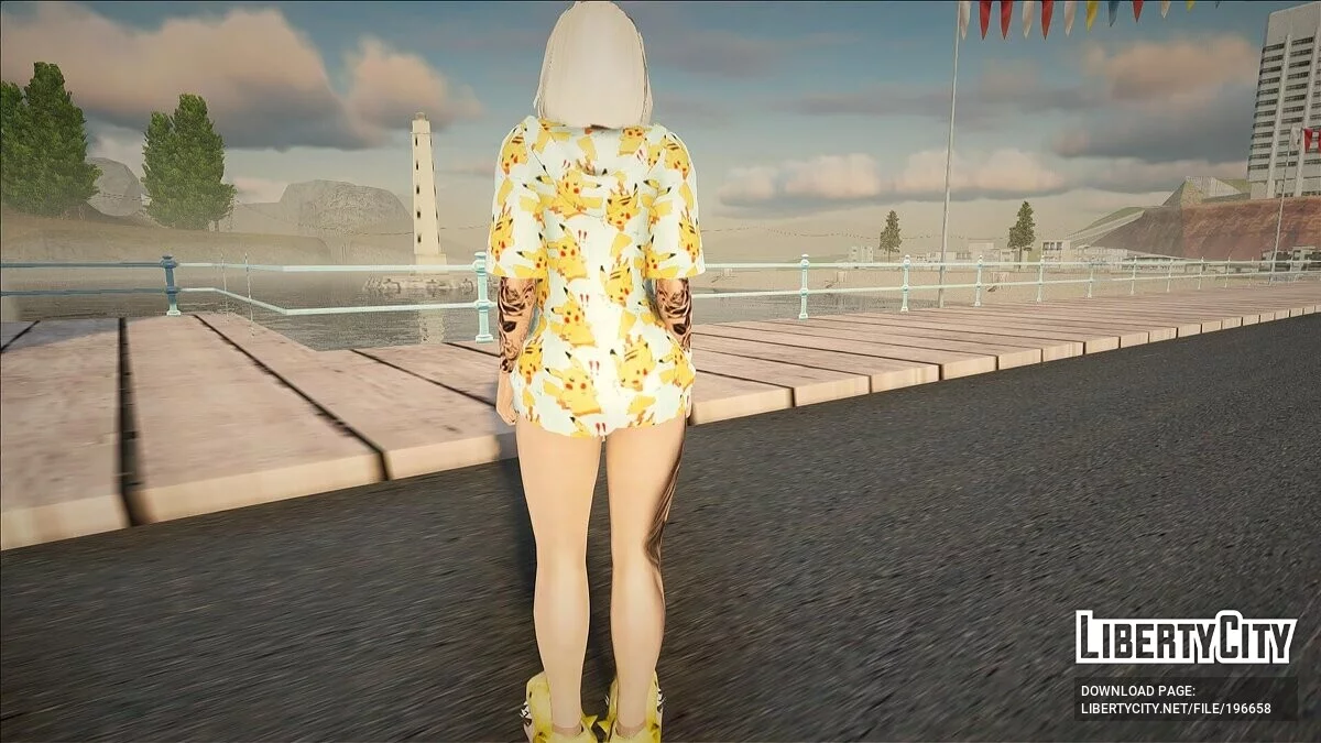 Симпатичная блондинка / GTA San Andreas