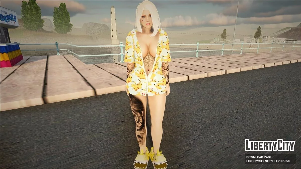 Симпатичная блондинка / GTA San Andreas
