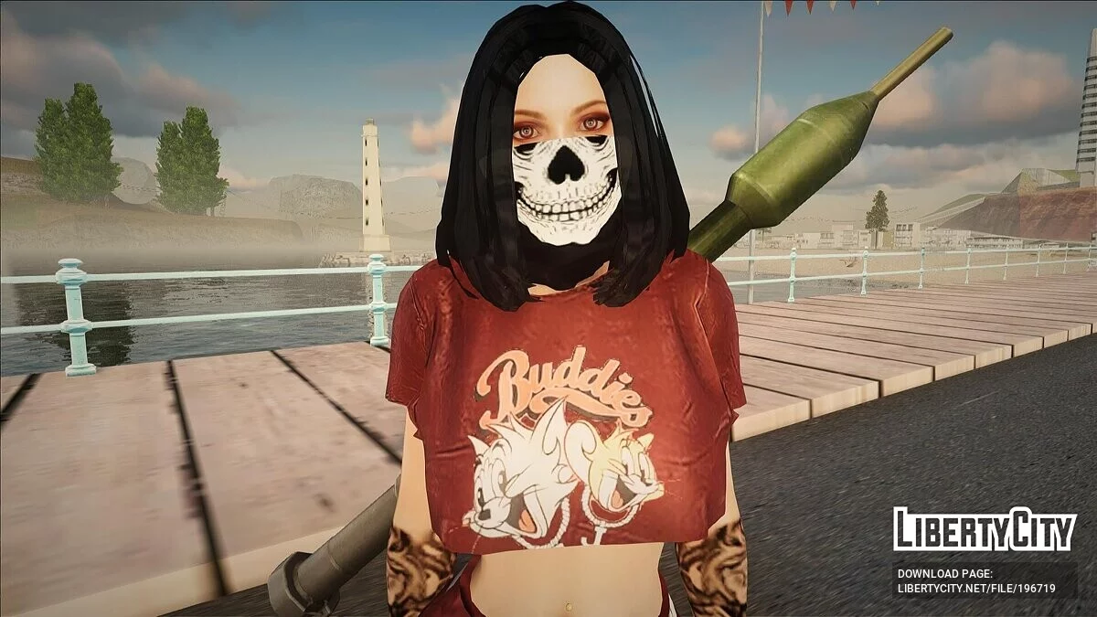 Симпатичная девушка / GTA San Andreas