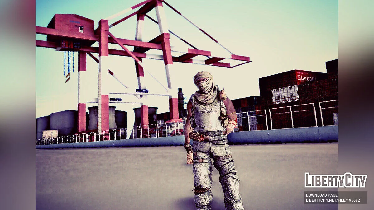 Снайпер из игры Spec Ops The Line / GTA San Andreas