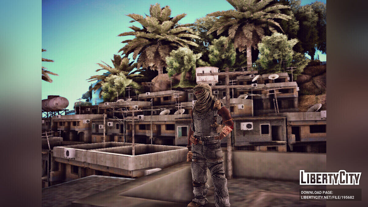 Скачать Снайпер из игры Spec Ops The Line для GTA San Andreas