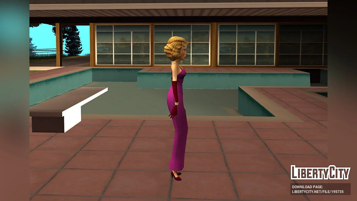 Трикси Троттер из Back to the Future: The Game / GTA San Andreas