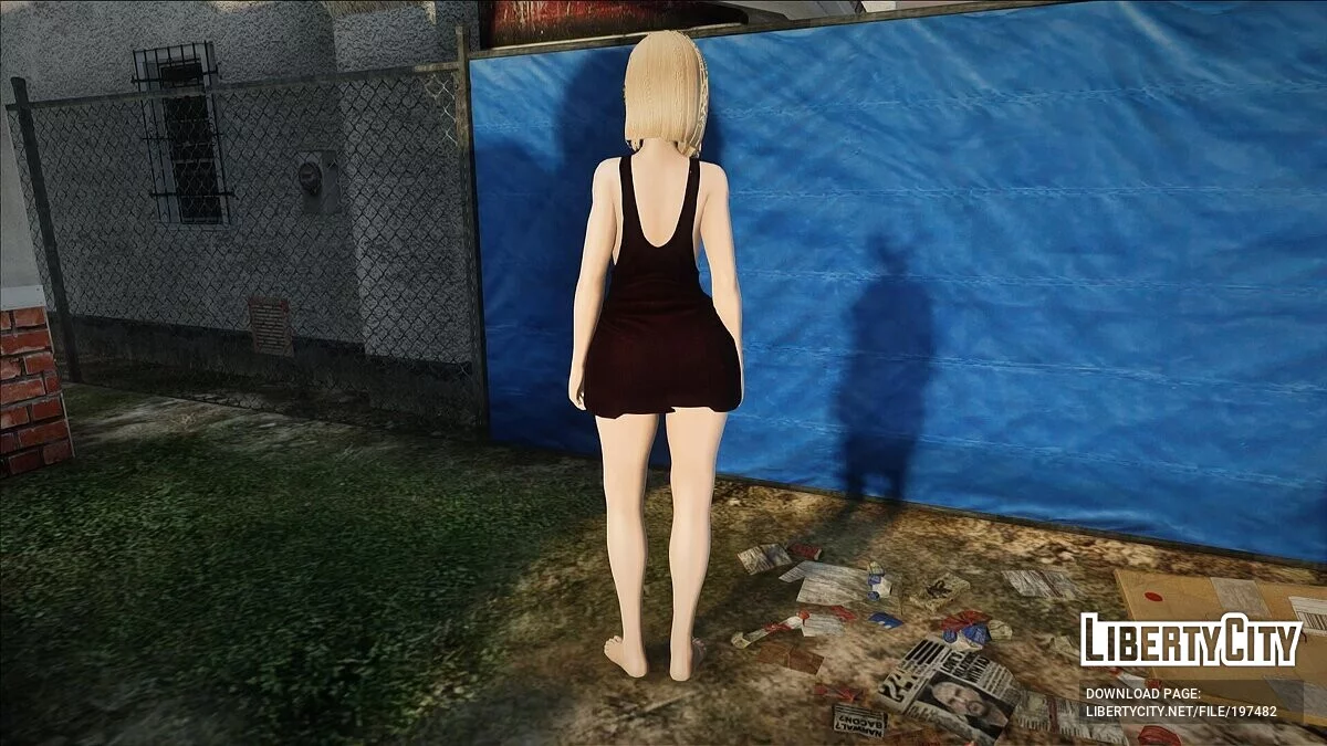 Androide N18 фанатка Нирваны / GTA San Andreas