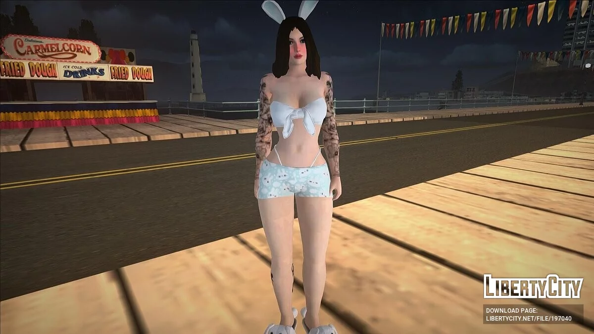 Девушка с кроличьими ушами / GTA San Andreas