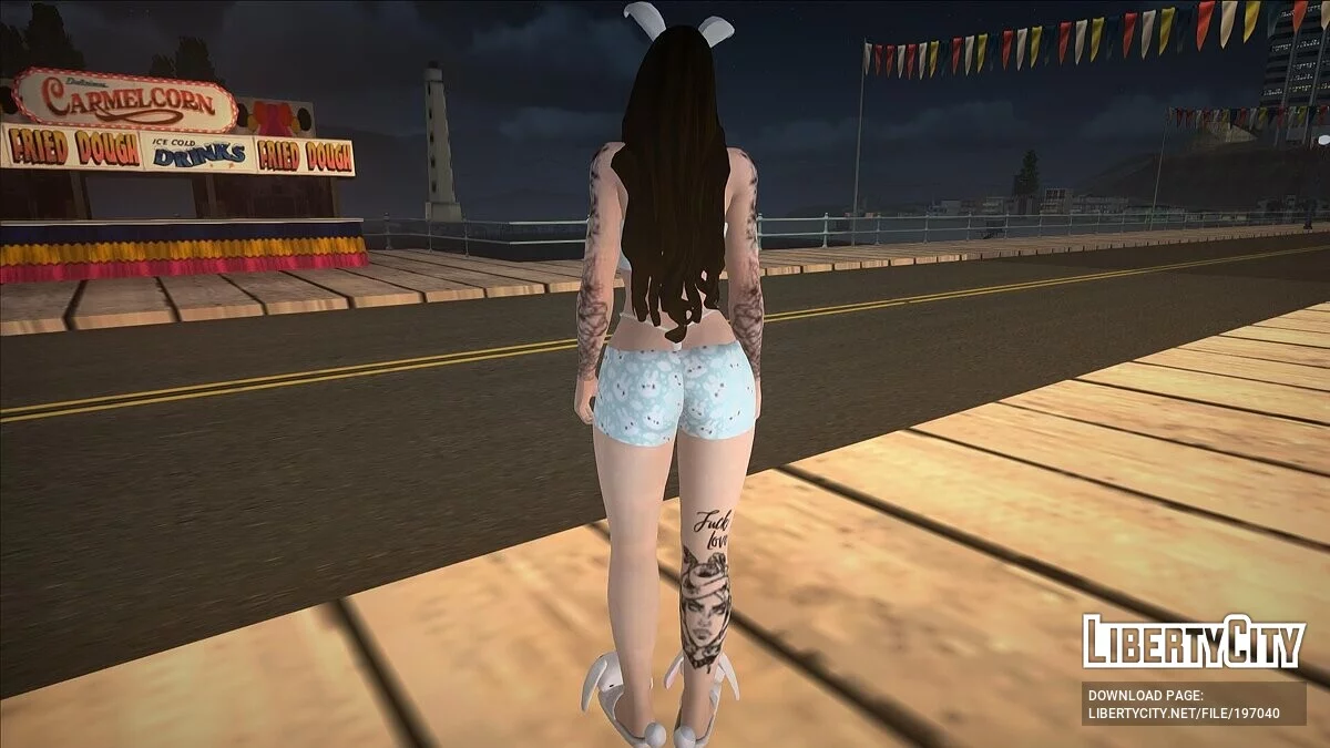 Девушка с кроличьими ушами / GTA San Andreas