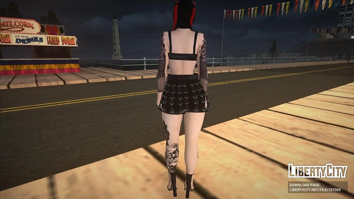Девушка в балаклаве / GTA San Andreas
