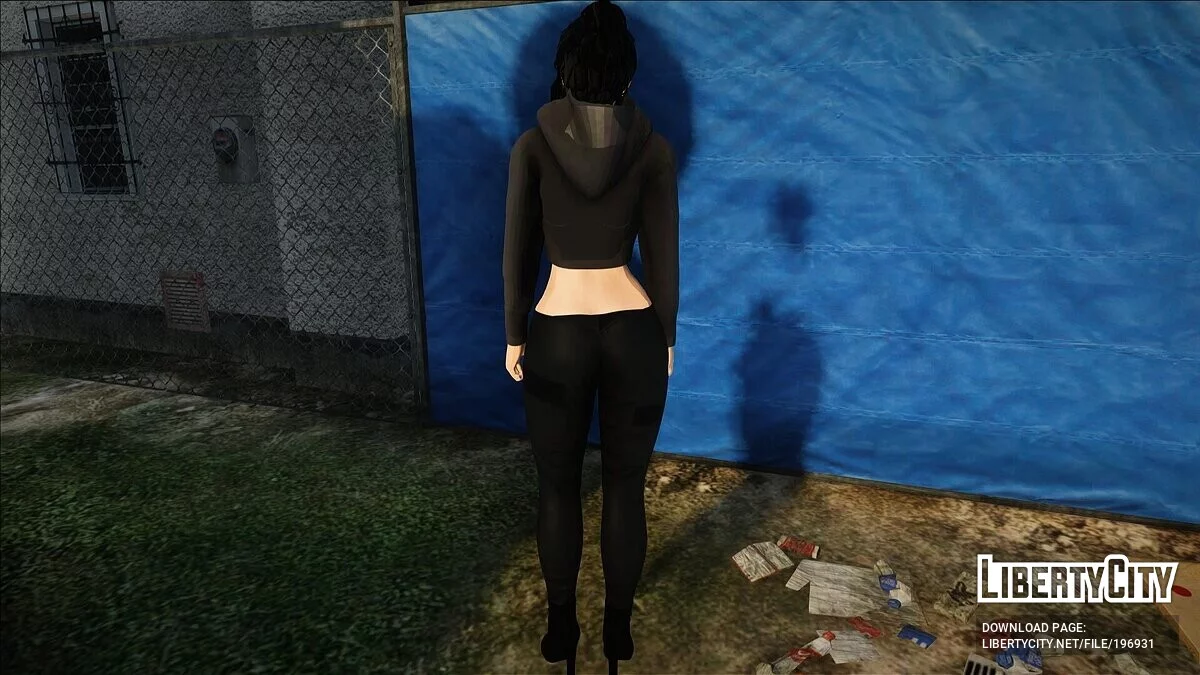 Девушка в повседневной одежде / GTA San Andreas