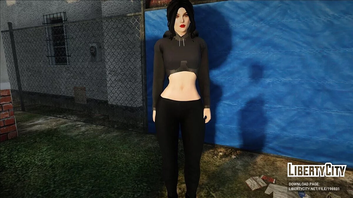 Девушка в повседневной одежде / GTA San Andreas